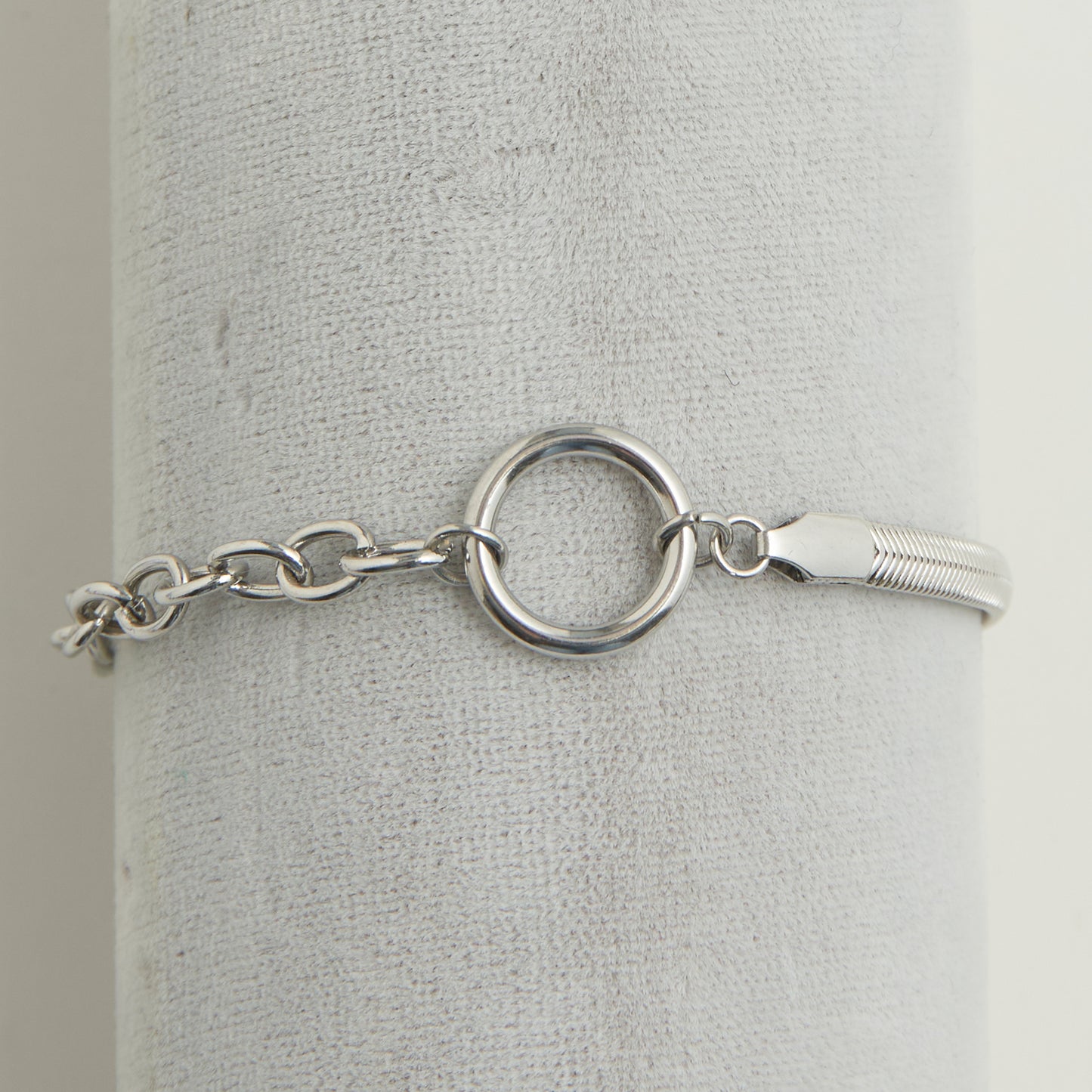 Narelle Waterproof Cable & Snake Chain Bracelet