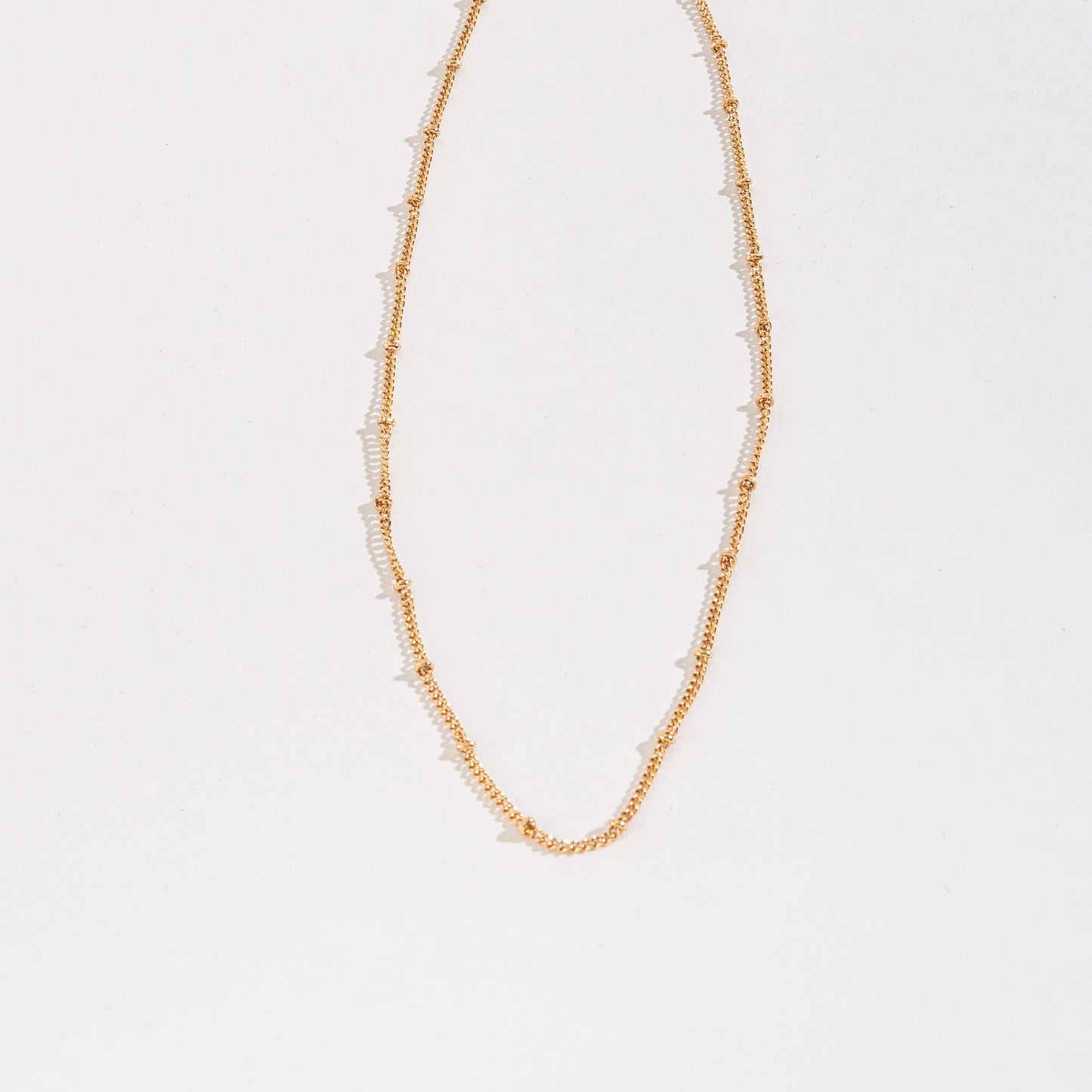 18" 3mm Bead Chain Necklace