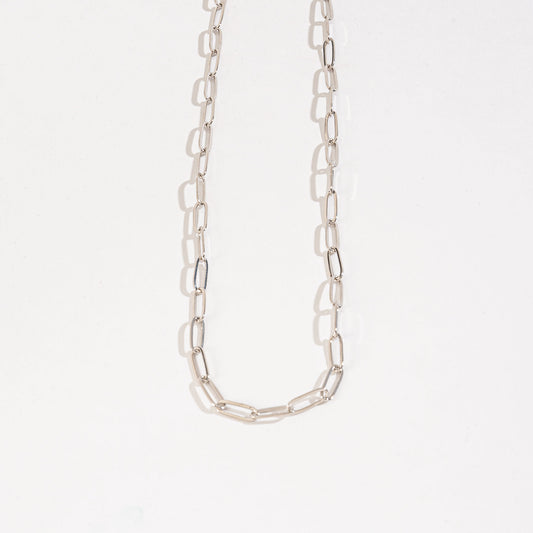 20" 5mm Paperclip Chain Necklace
