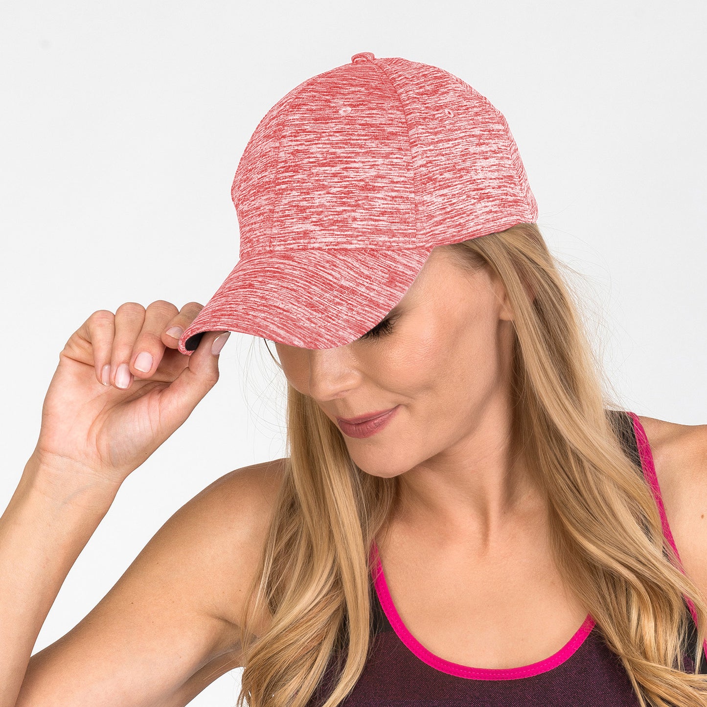 Heathered Athletic Baseball Hat
