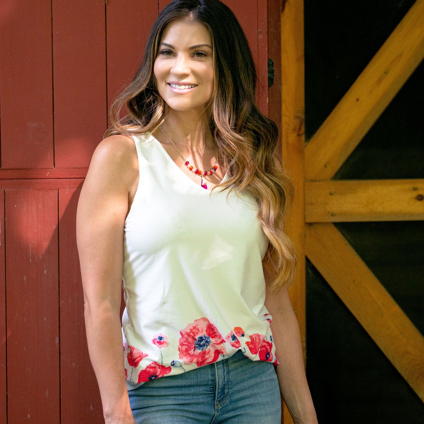 Giselle V-Neck Tank Top