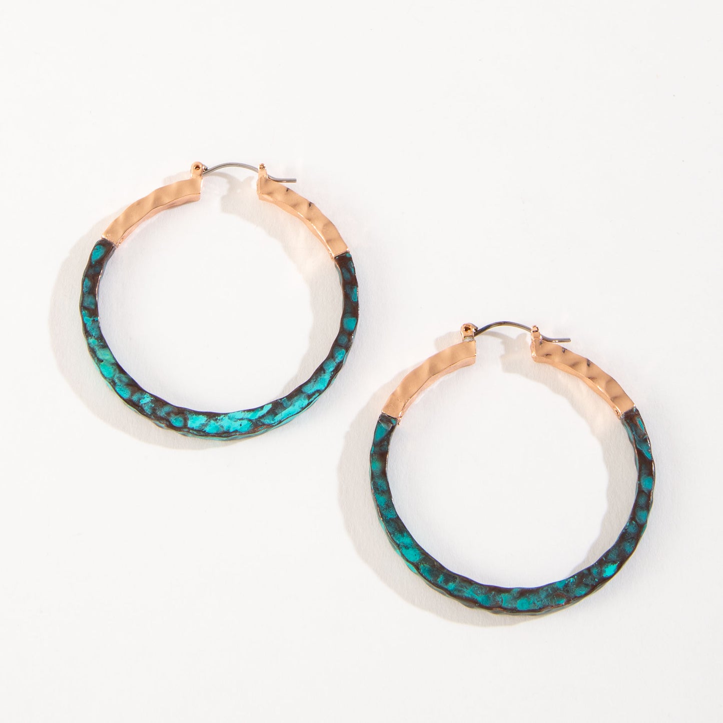 Ember Classic Western Patina Hoop Earrings