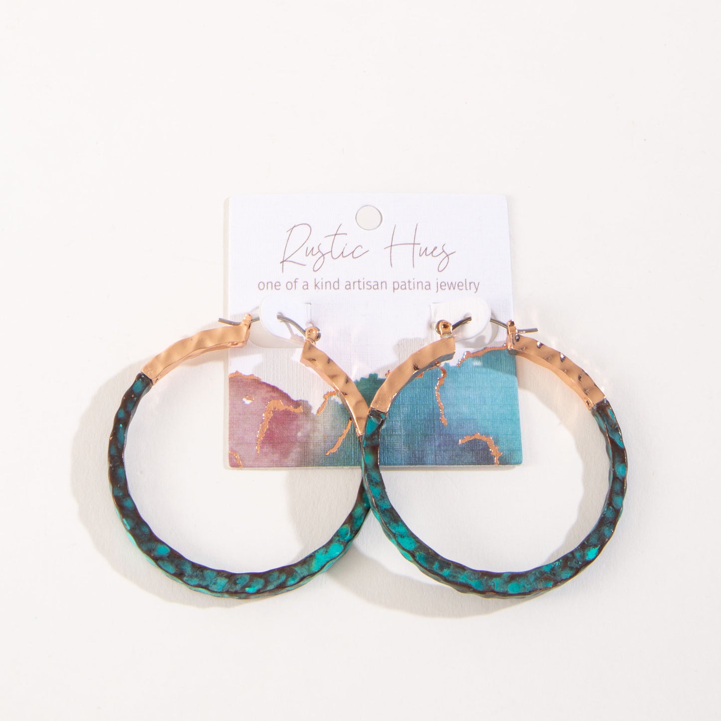 Ember Classic Western Patina Hoop Earrings