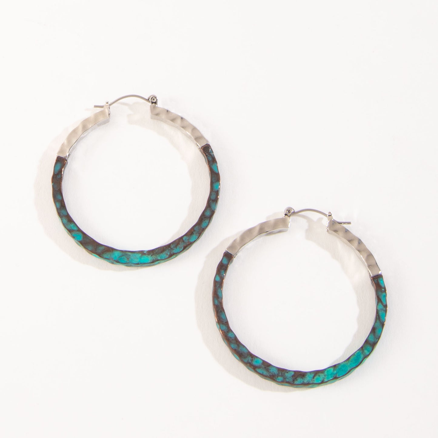 Ember Classic Western Patina Hoop Earrings