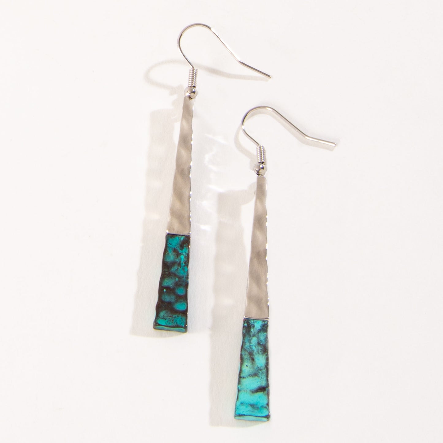 Ember Classic Western Patina Bar Hook Dangle Earrings