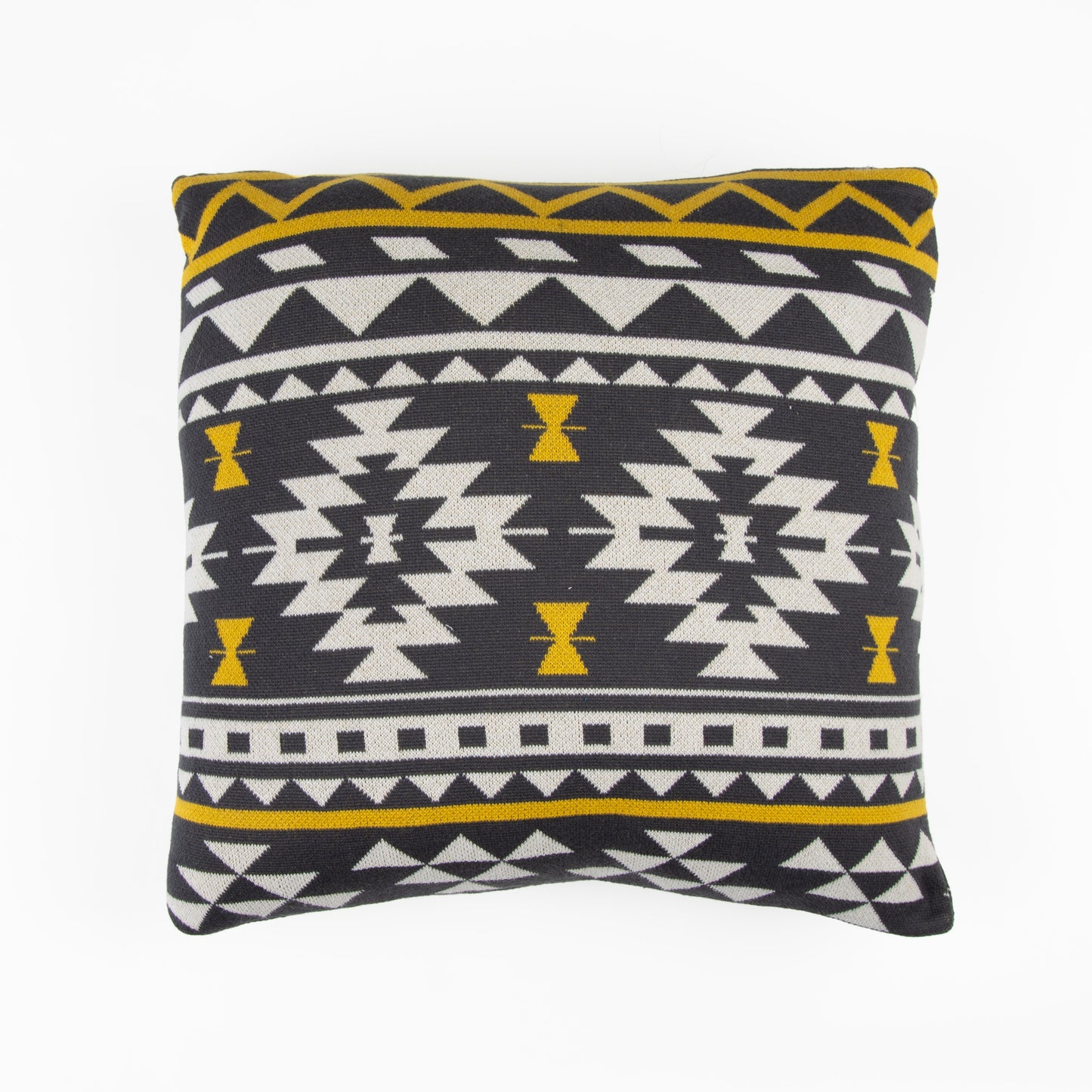 Skye 18x18" Recycled Cotton Decorative Throw Pillow