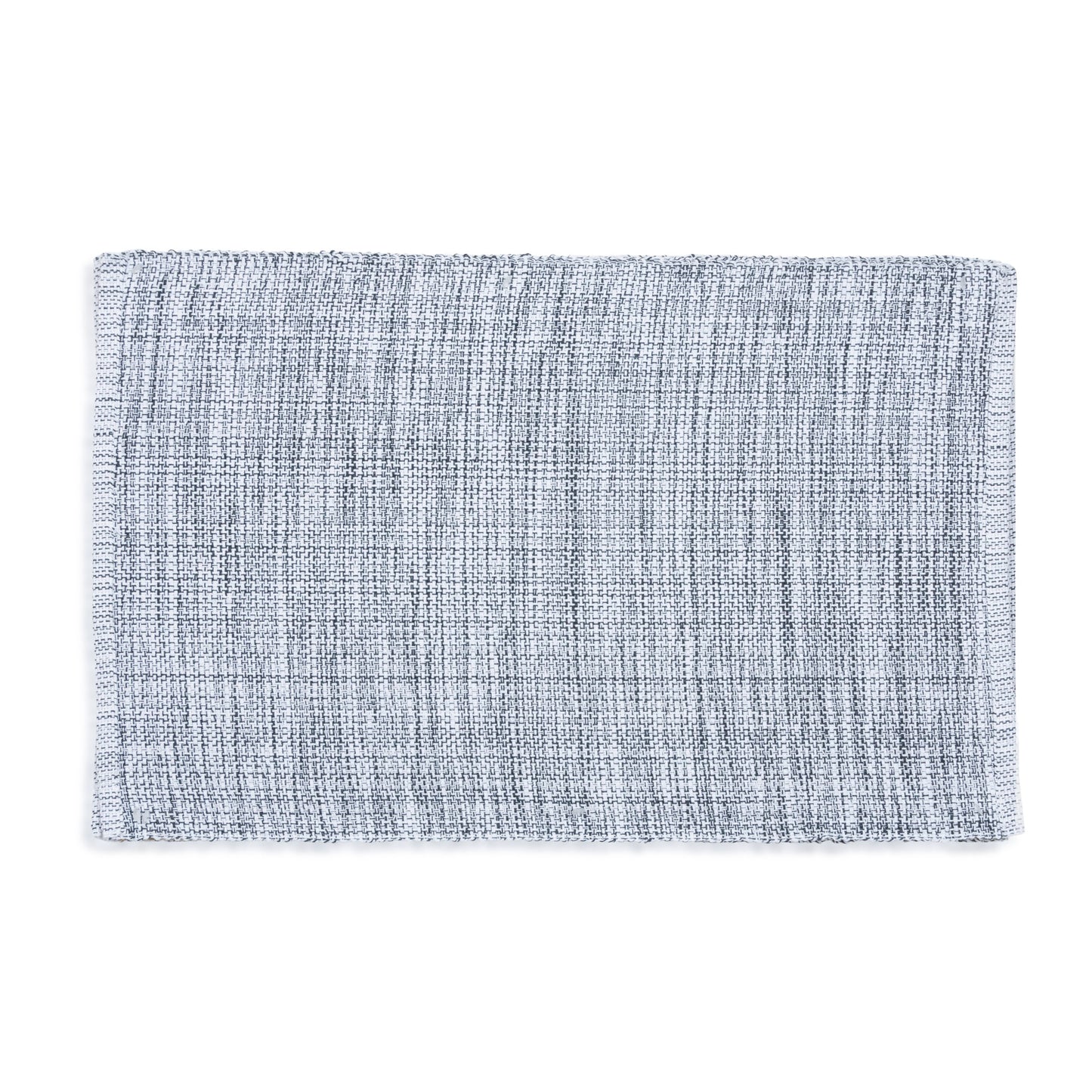 Gray Textured Woven Dining Room Table Placemat
