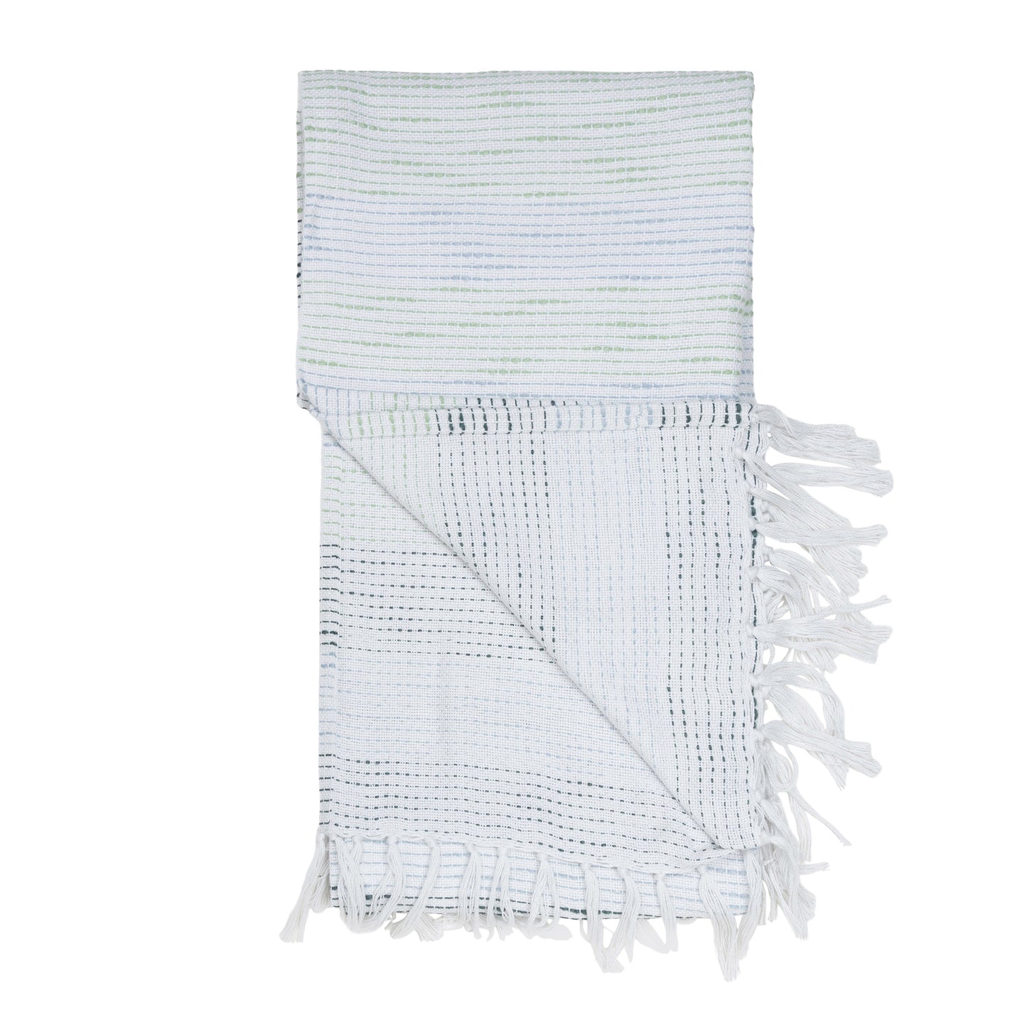 Zahara 50x70" Indoor/Outdoor Recycled Woven Throw Blanket