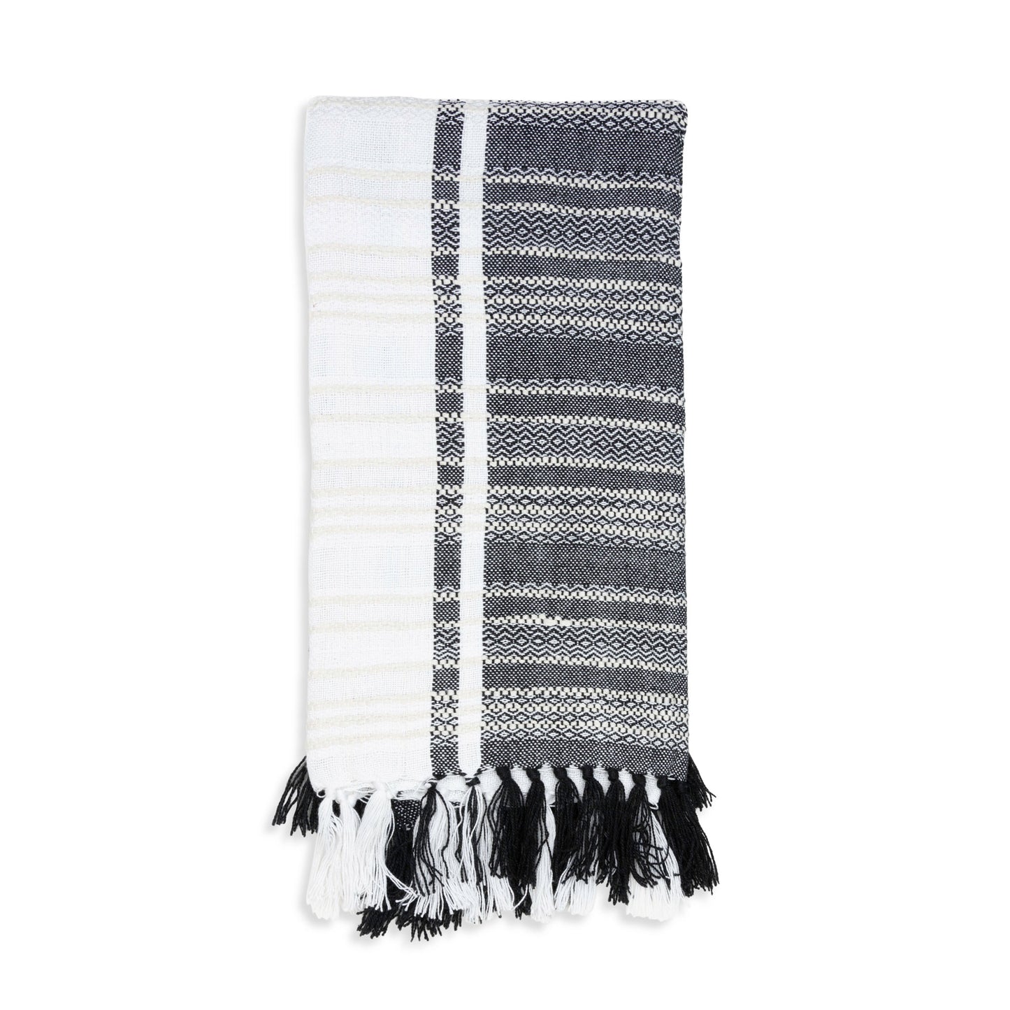 Genevieve 50x70" Indoor/Outdoor Recycled Woven Throw Blanket