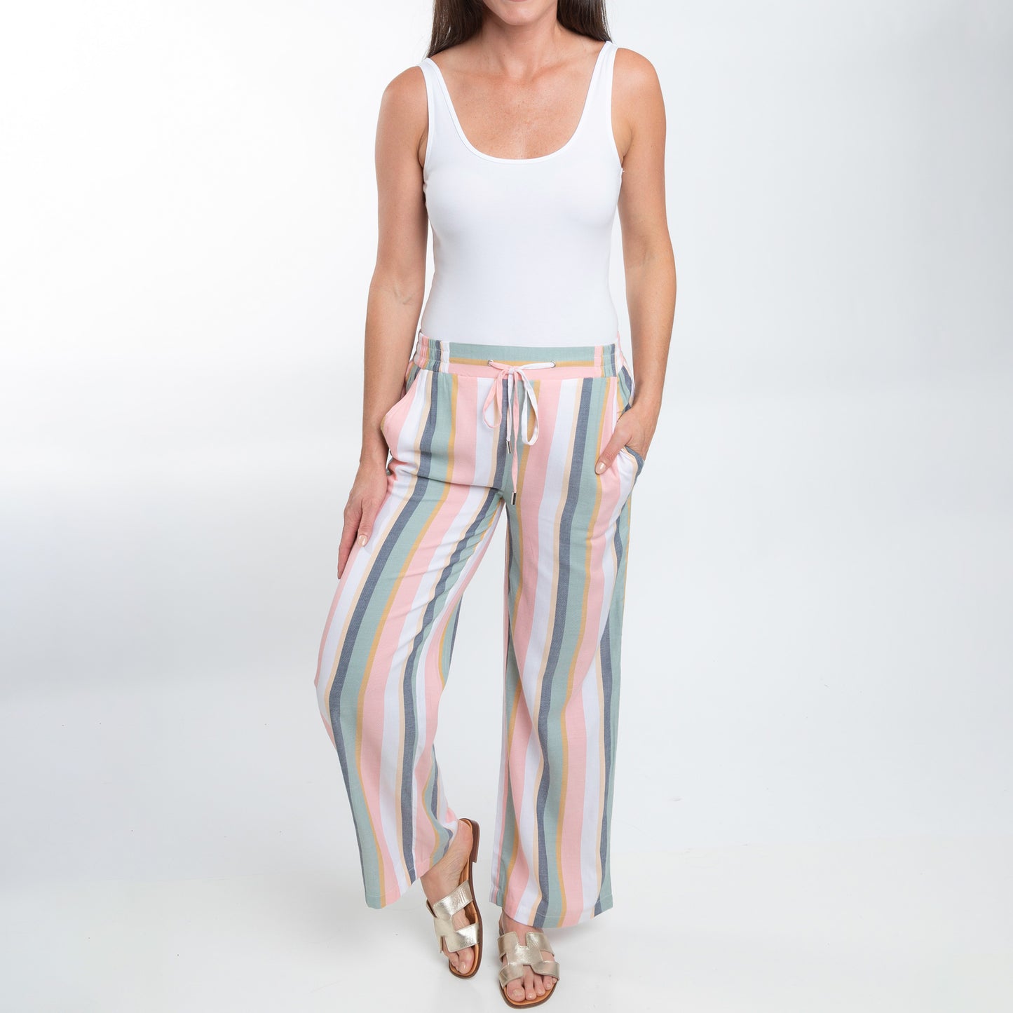 Sayla Adjustable Wide Leg Pant