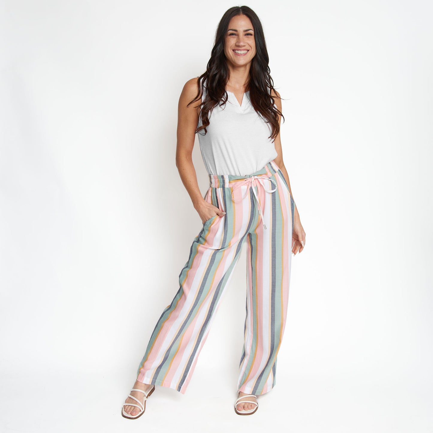 Sayla Adjustable Wide Leg Pant