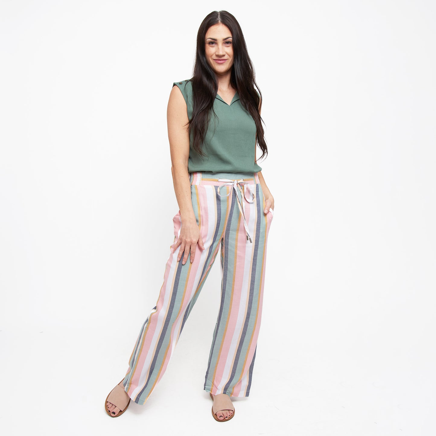 Sayla Adjustable Wide Leg Pant