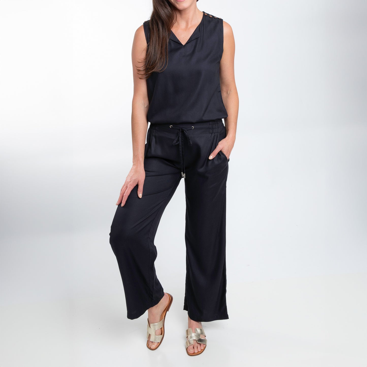 Casey Adjustable Wide Leg Pant