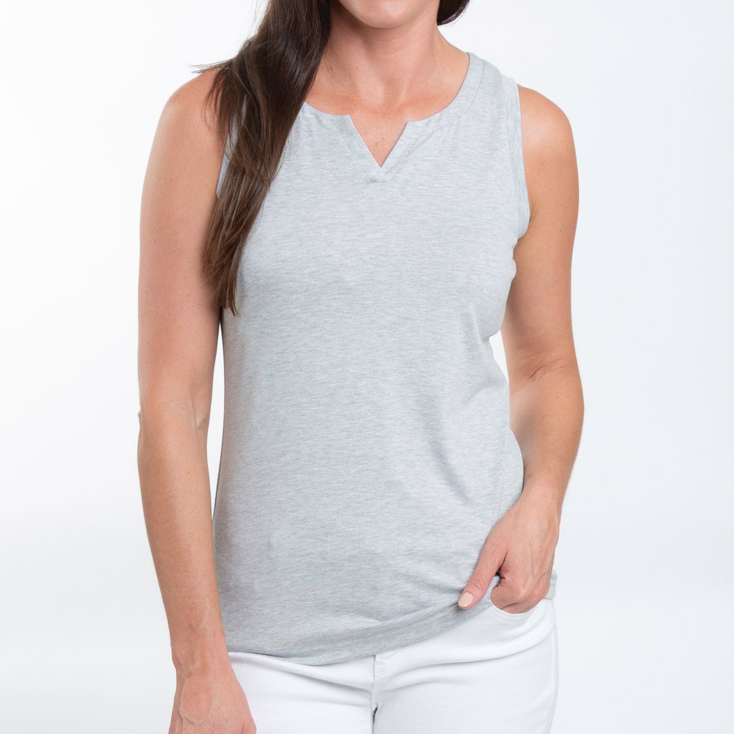 Myla V-Neck Sleeveless Tank Top