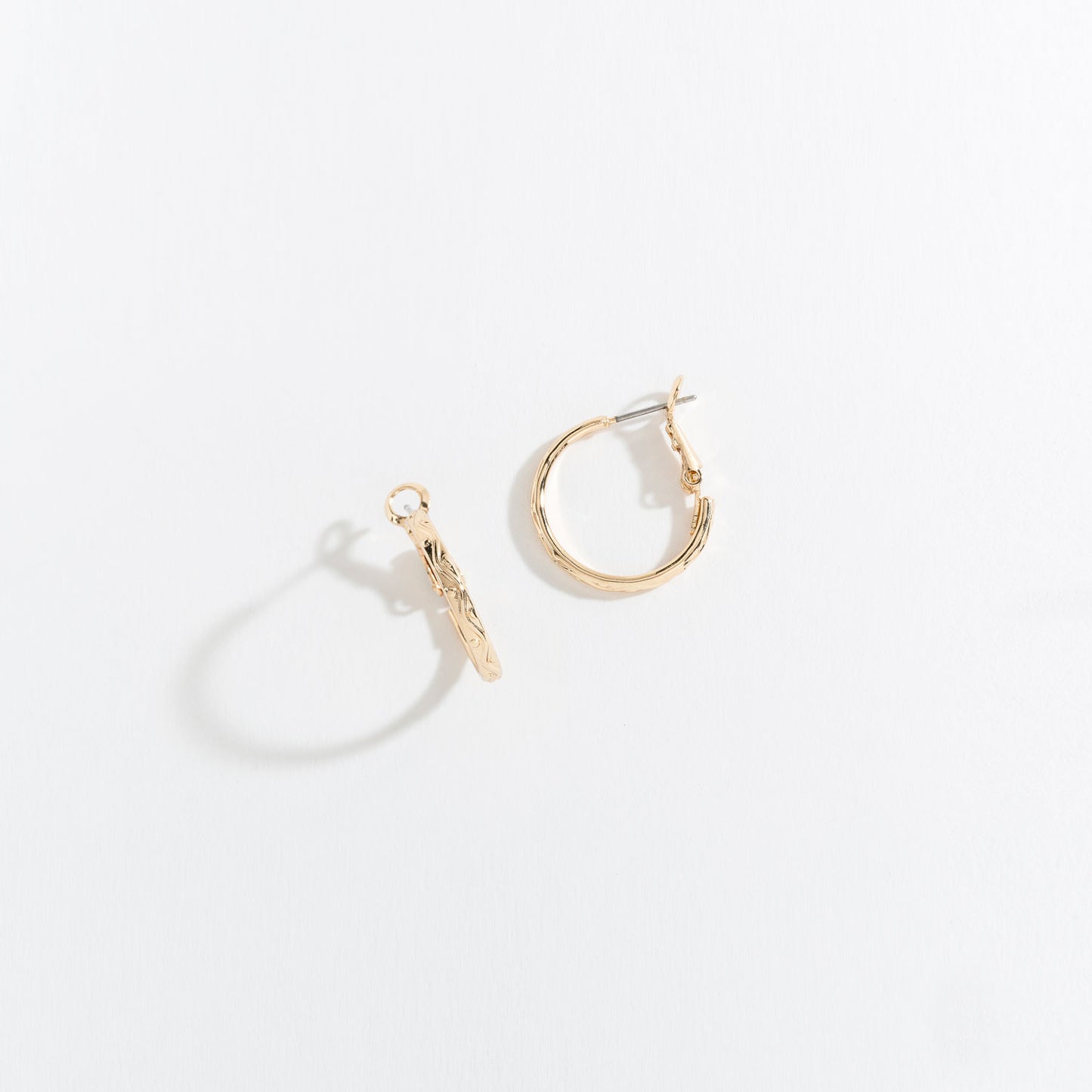 Large Gold Hoop Earrings