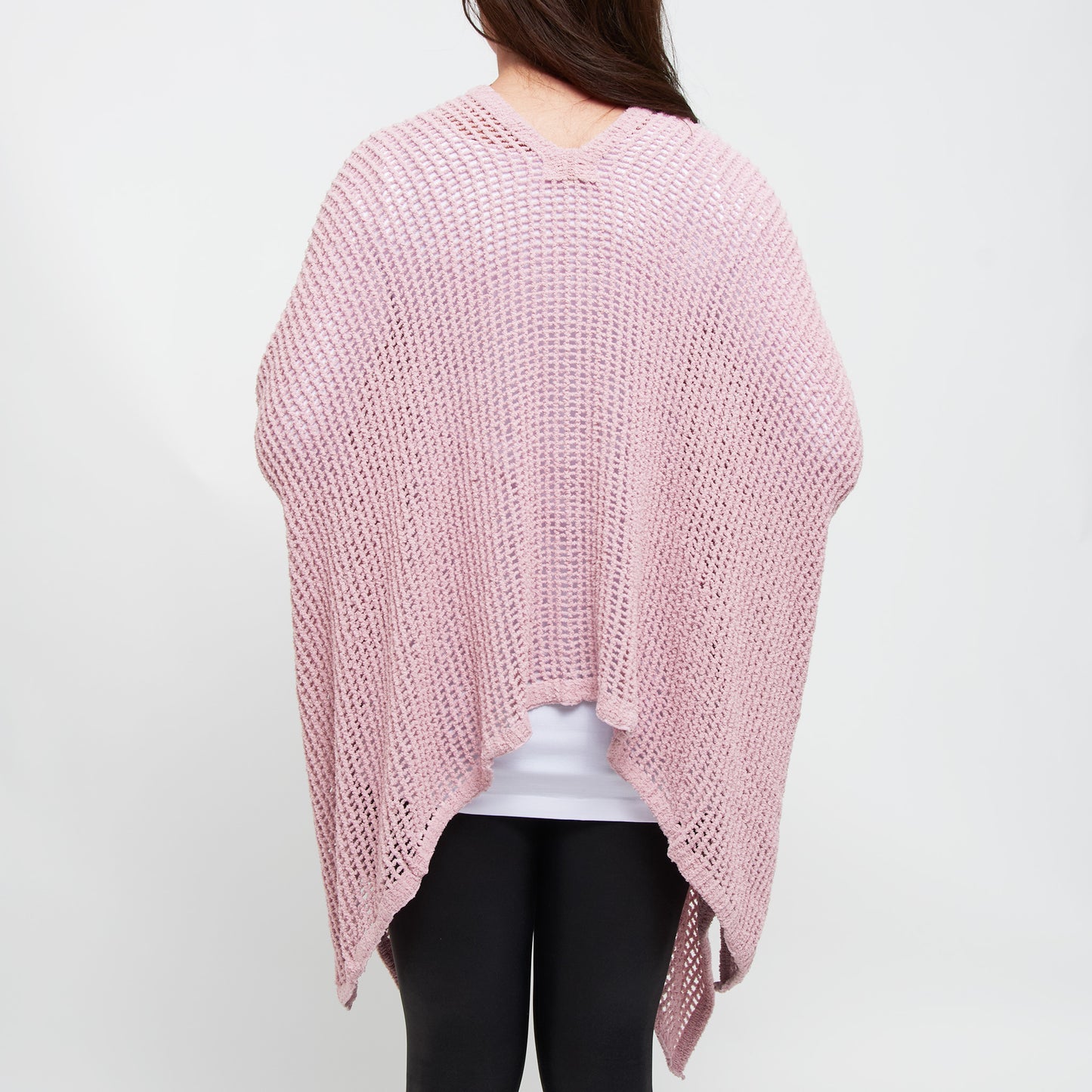 Presley One Size Open Sweater Knit Poncho