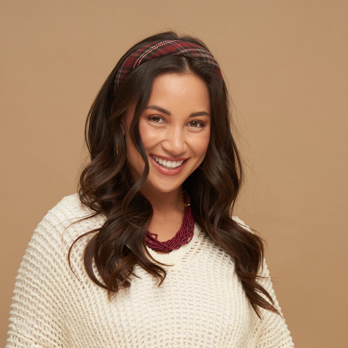 Jules Plaid Fashion Headband