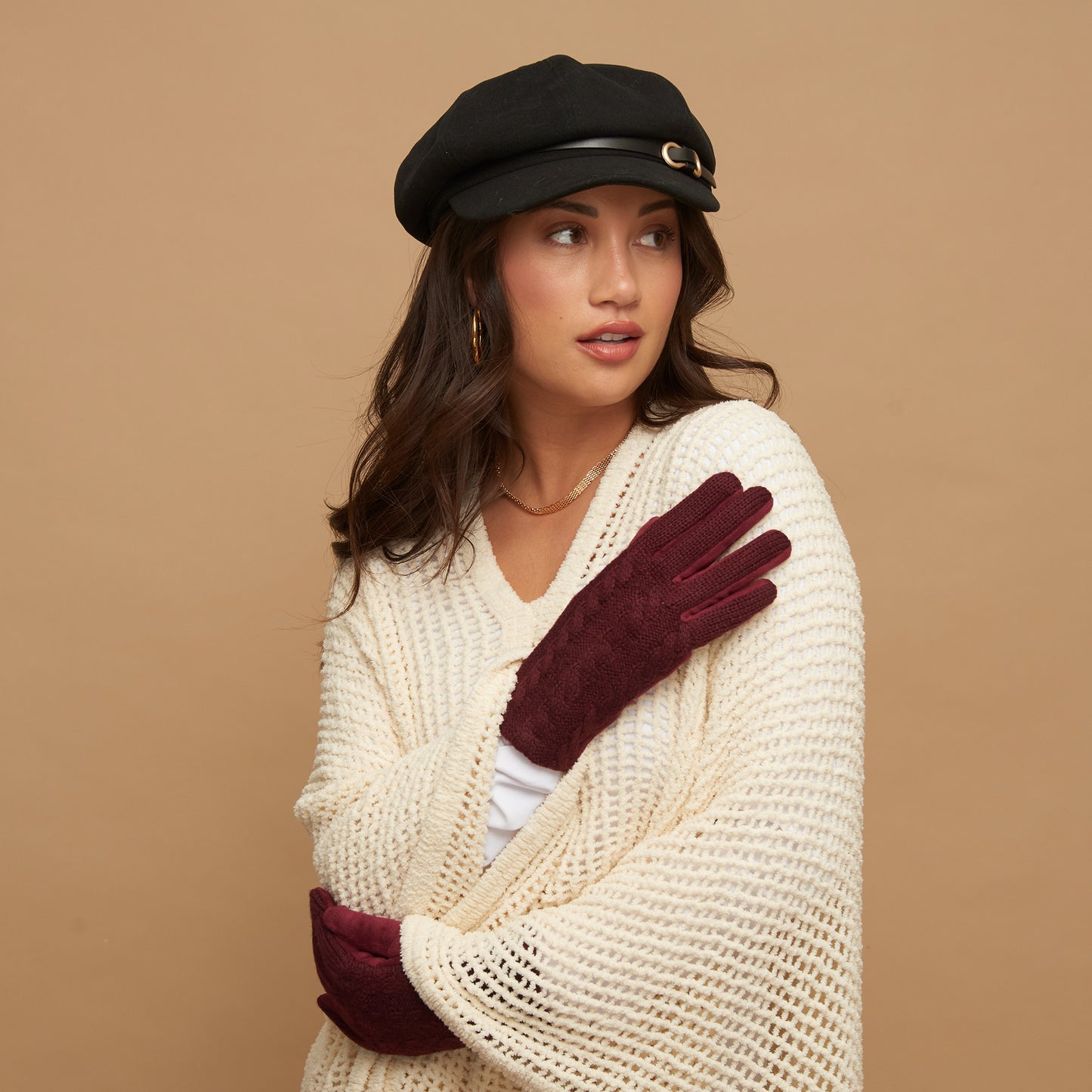 Sia Fashion Newsboy Hat