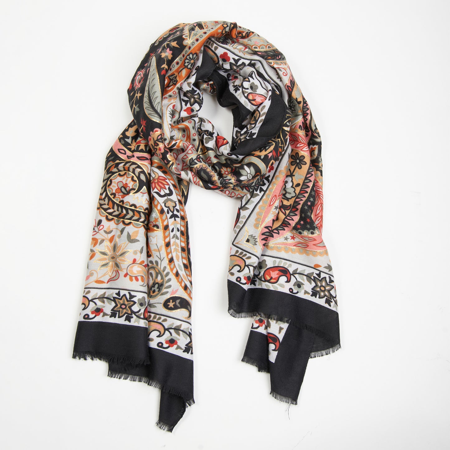 Amina Paisley Lightweight Fashion Scarf