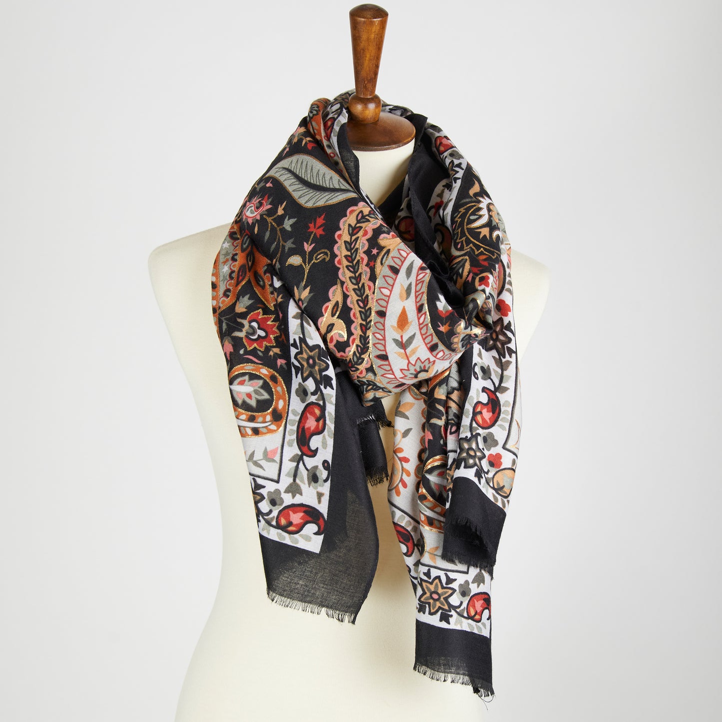 Amina Paisley Lightweight Fashion Scarf
