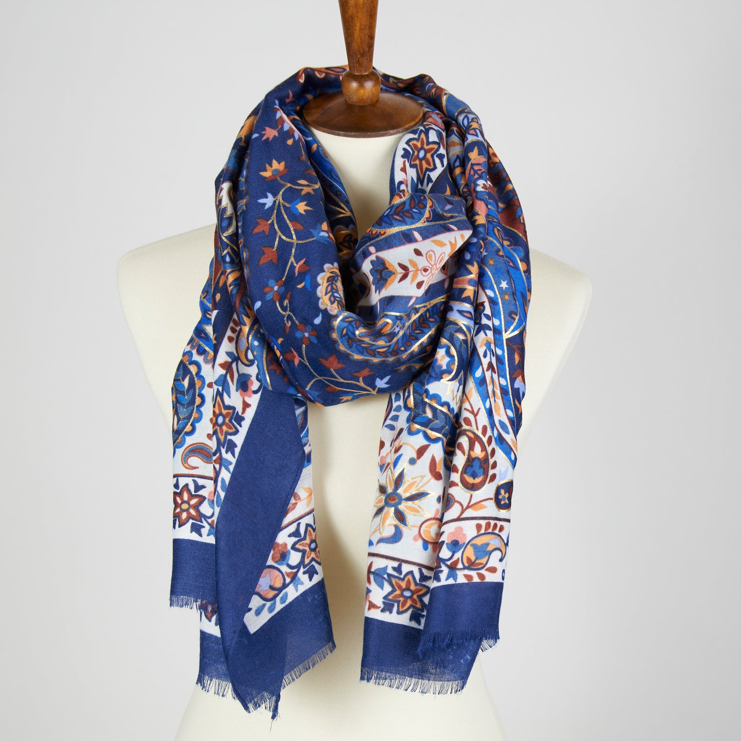 Amina Paisley Lightweight Fashion Scarf