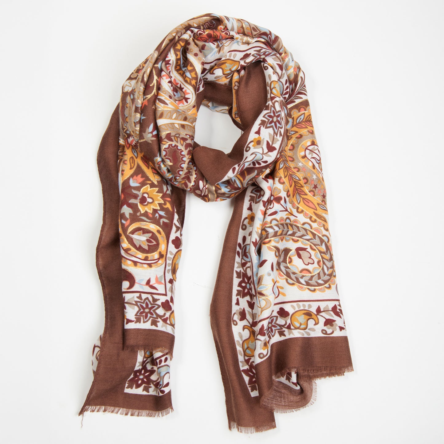 Amina Paisley Lightweight Fashion Scarf
