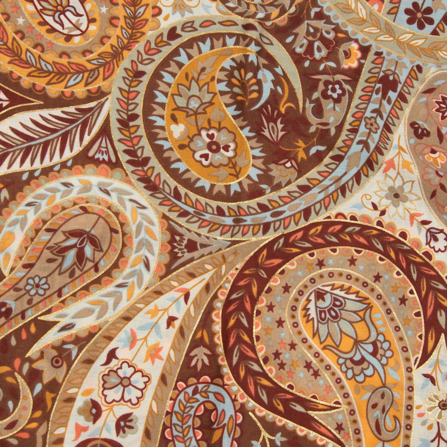 Amina Paisley Lightweight Fashion Scarf