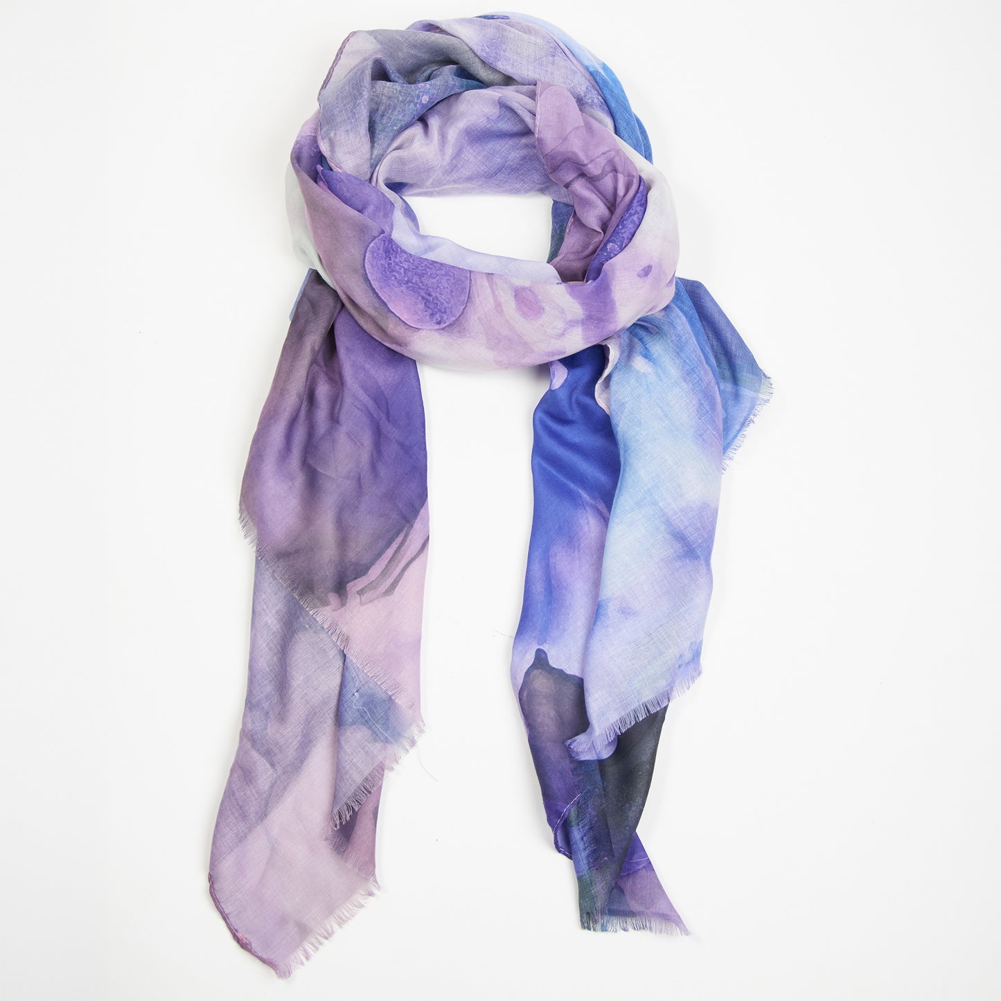 Raelynn Abstract Floral Lightweight Fashion Scarf