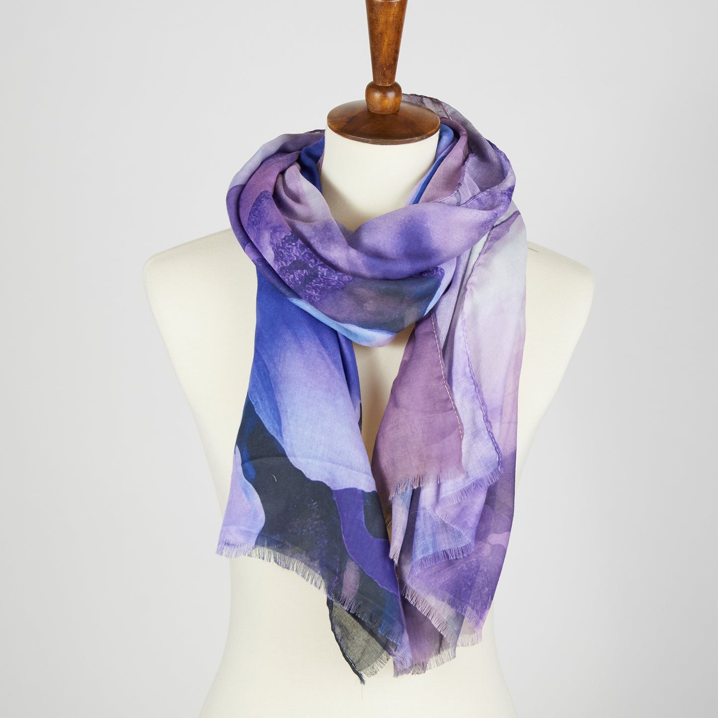 Raelynn Abstract Floral Lightweight Fashion Scarf