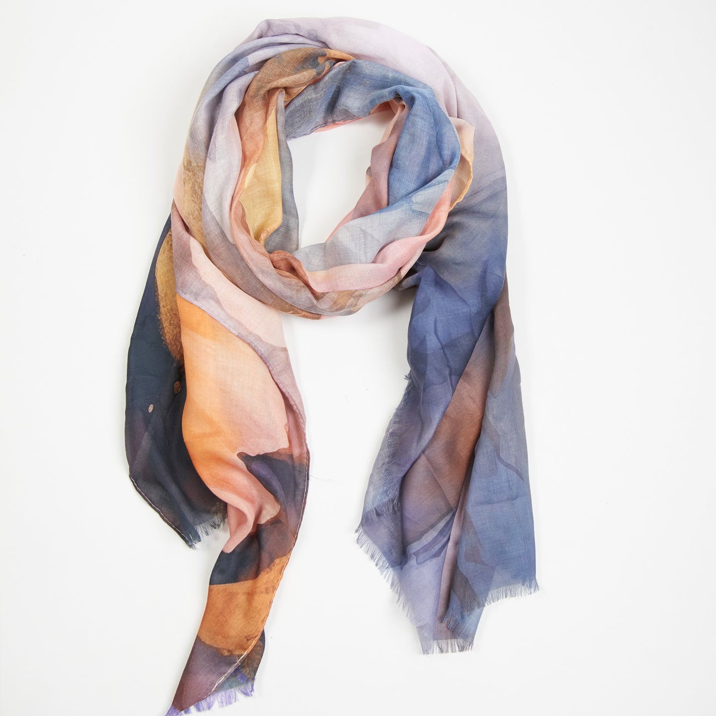 Raelynn Abstract Floral Lightweight Fashion Scarf