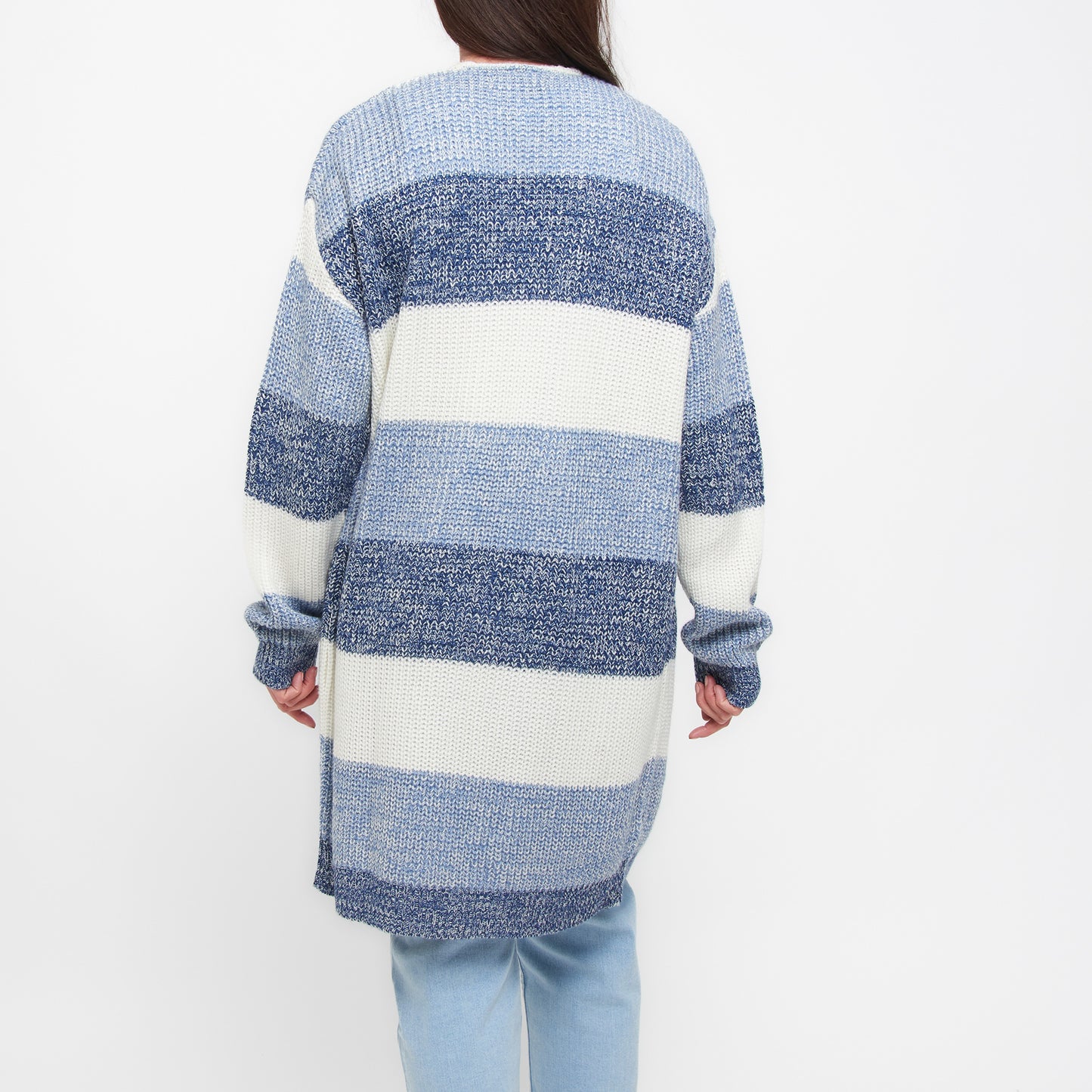 Greyson Heathered Color Block Patch Pocket Cardigan