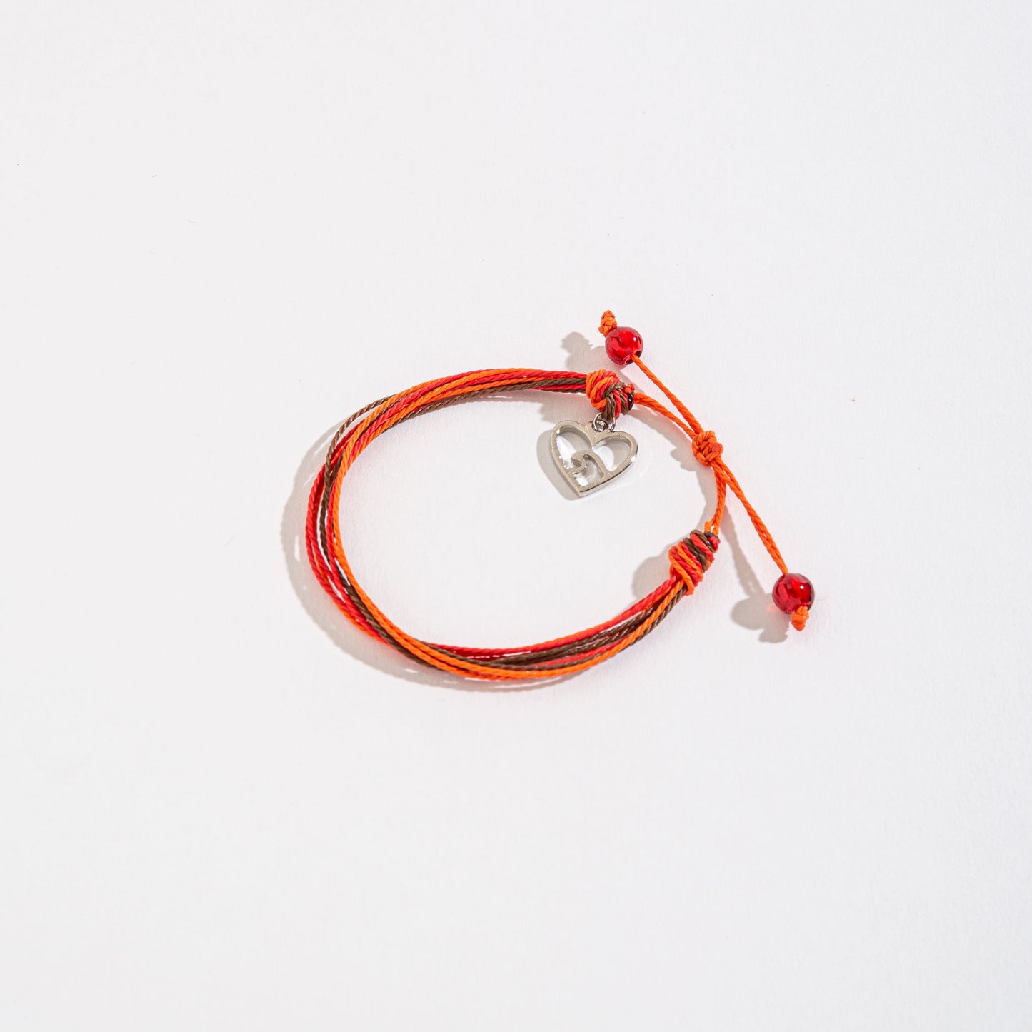 Nautical Themed Charm Threaded Bracelet