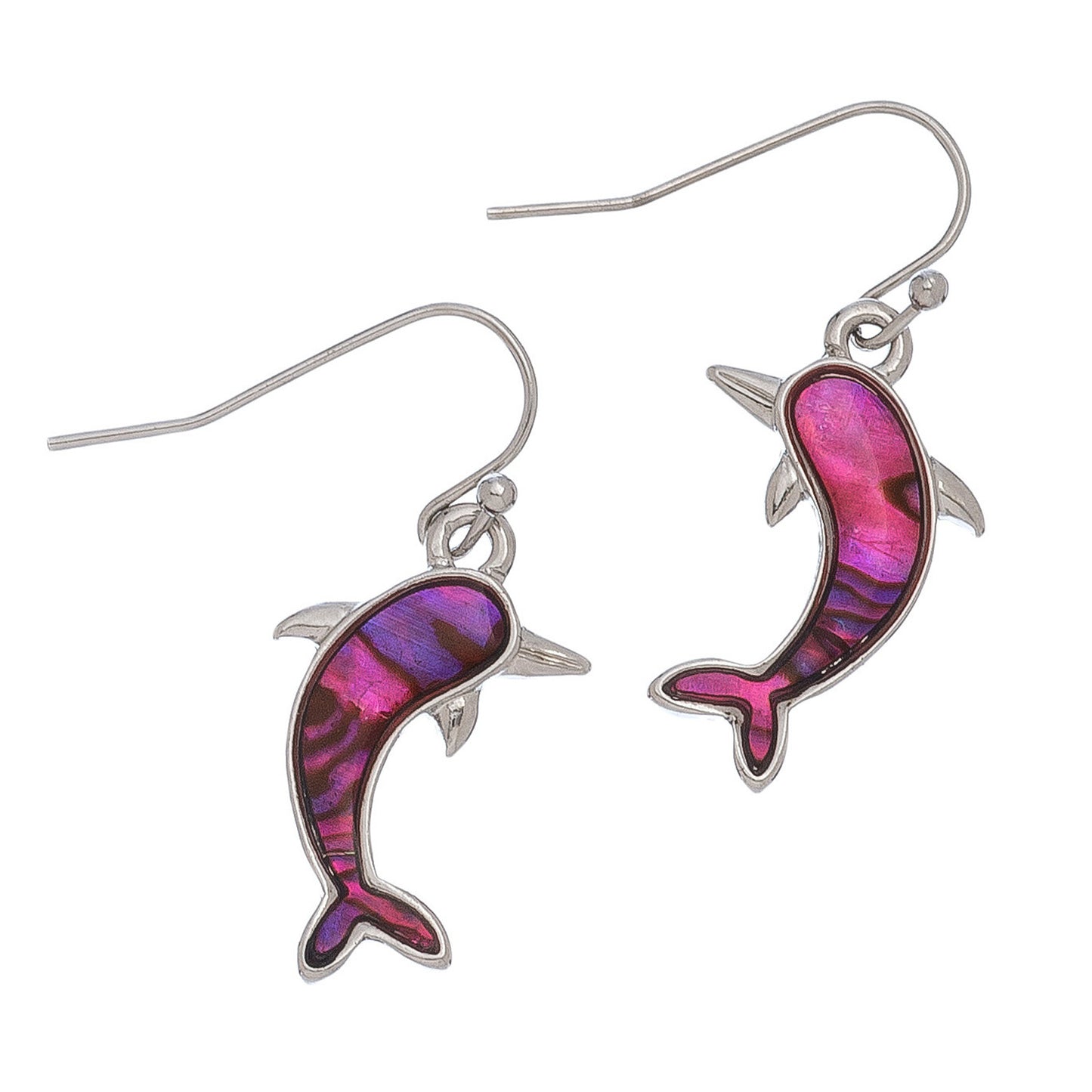 Abalone Icon Drop Earrings