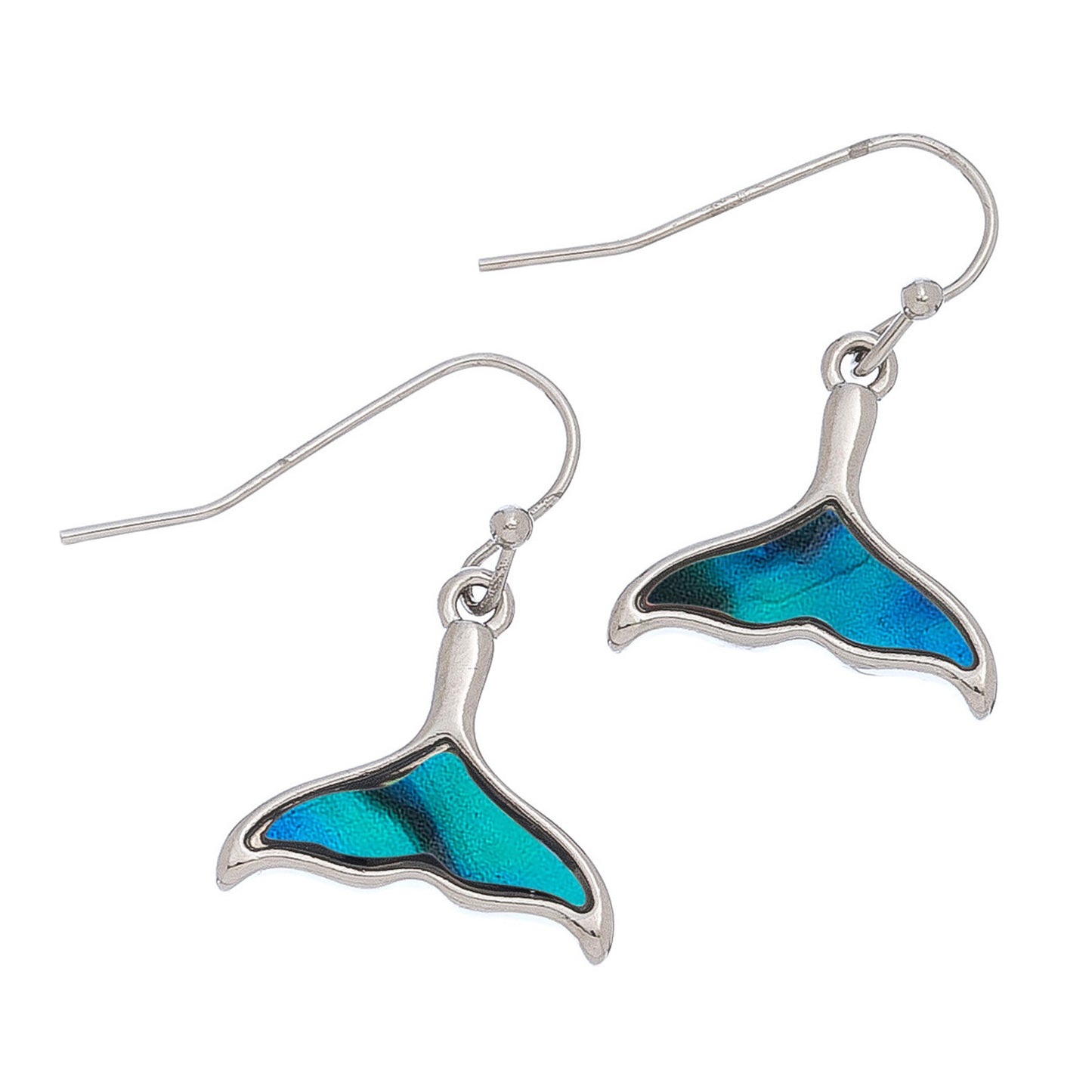 Abalone Icon Drop Earrings