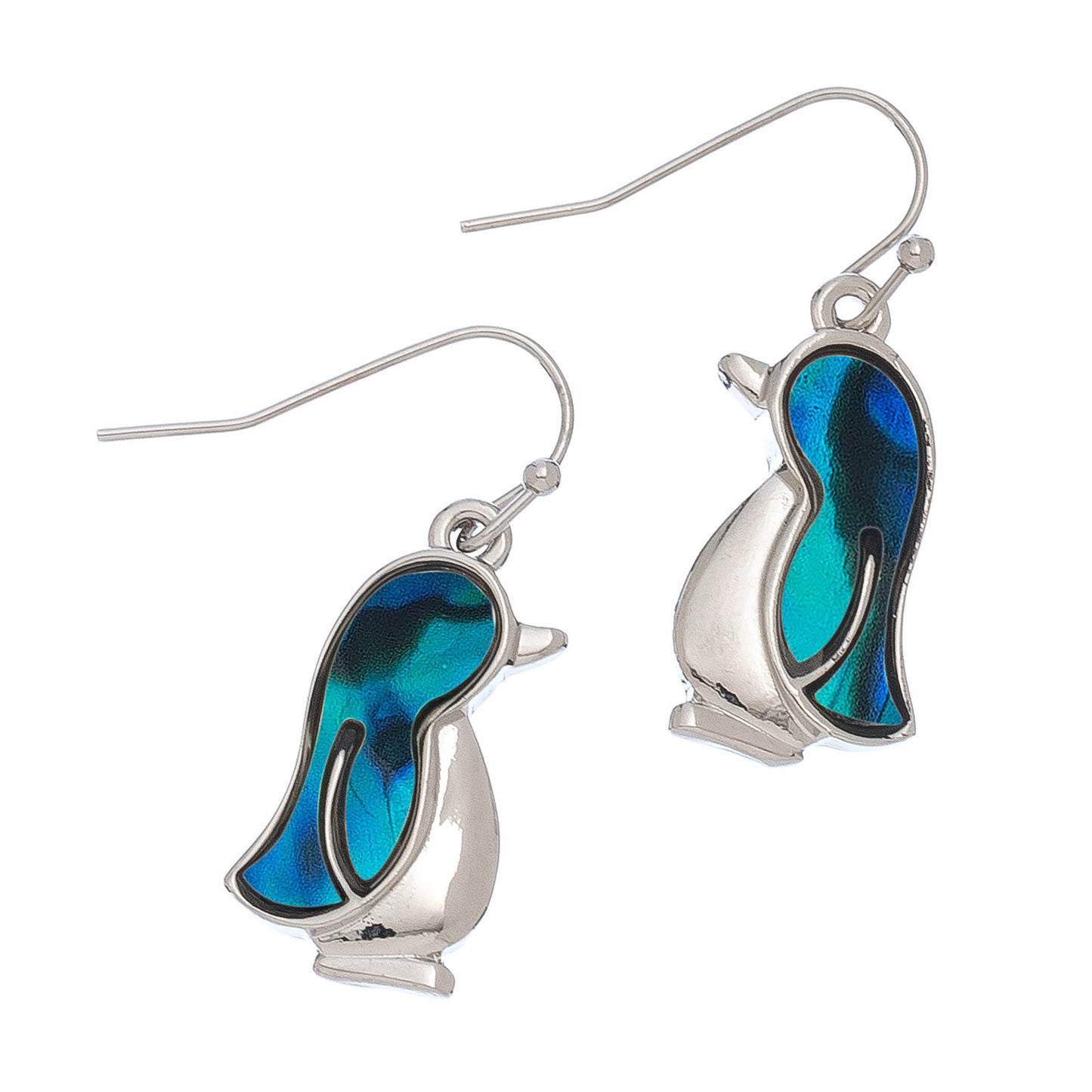 Abalone Icon Drop Earrings