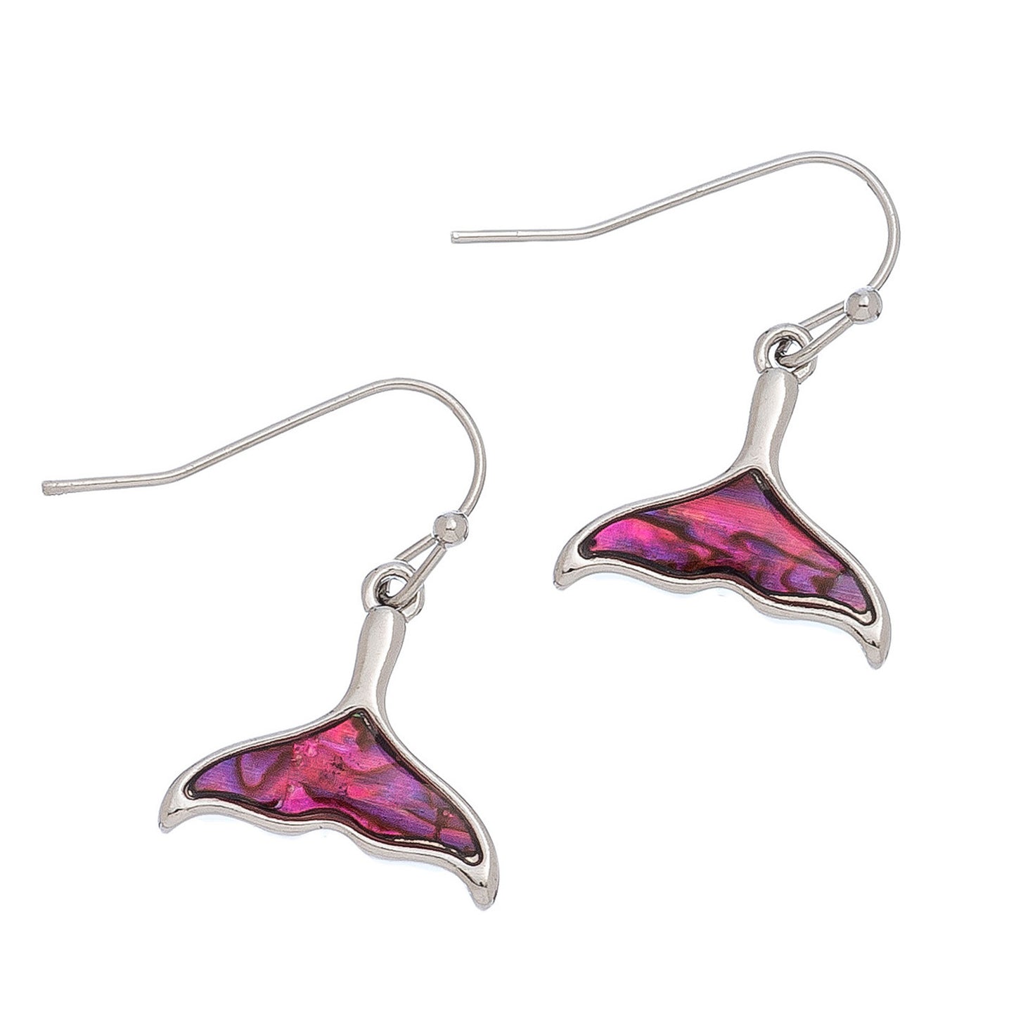Abalone Icon Drop Earrings