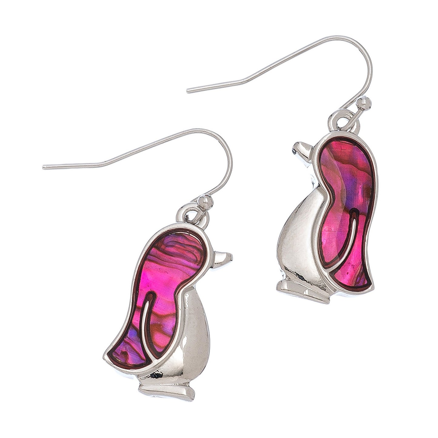 Abalone Icon Drop Earrings