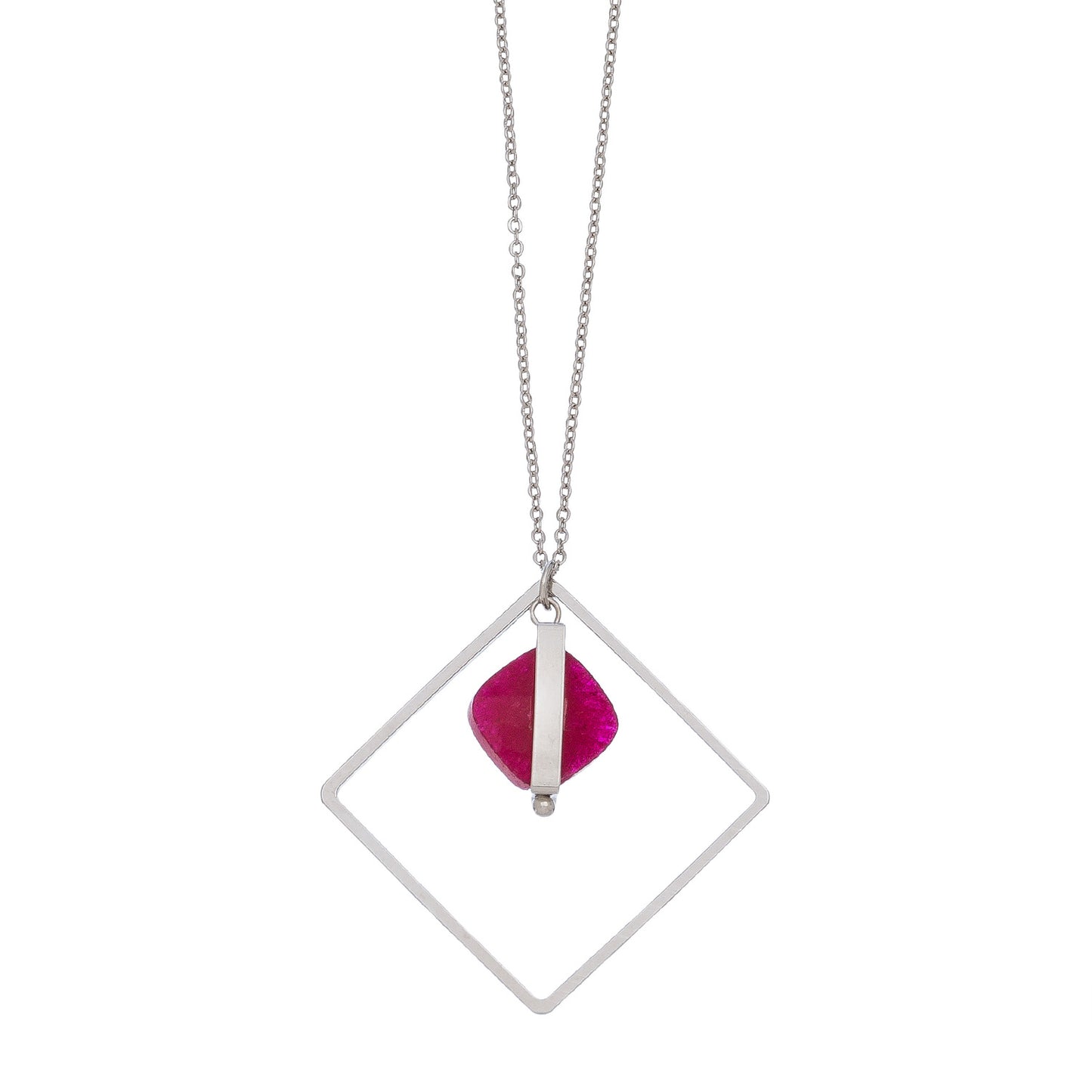 Sea Glass Pendant Necklace
