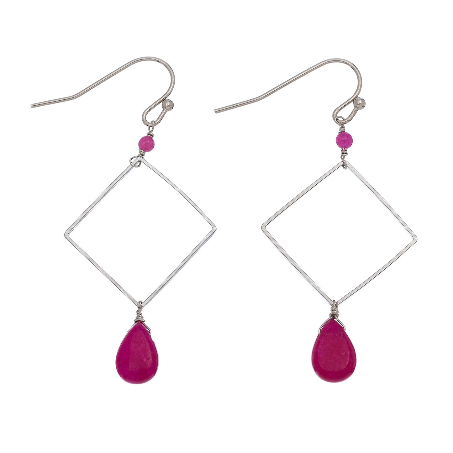 Sea Glass Drop Earrings