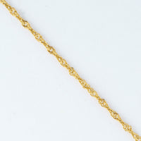 Narelle Waterproof Twisted Chain Necklace