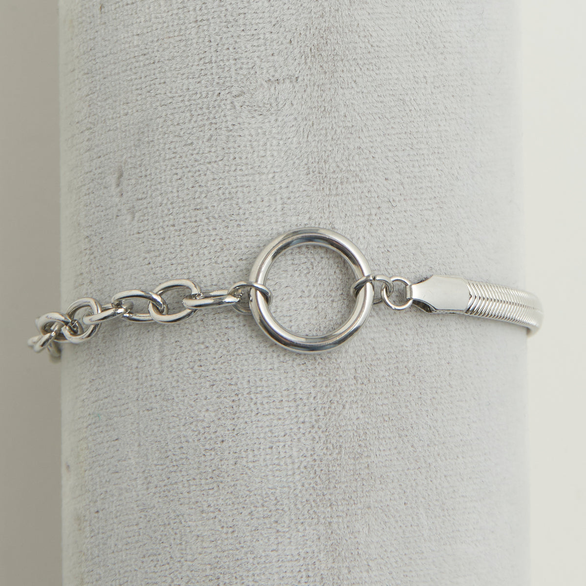 Narelle Waterproof Cable &  Snake Chain Bracelet