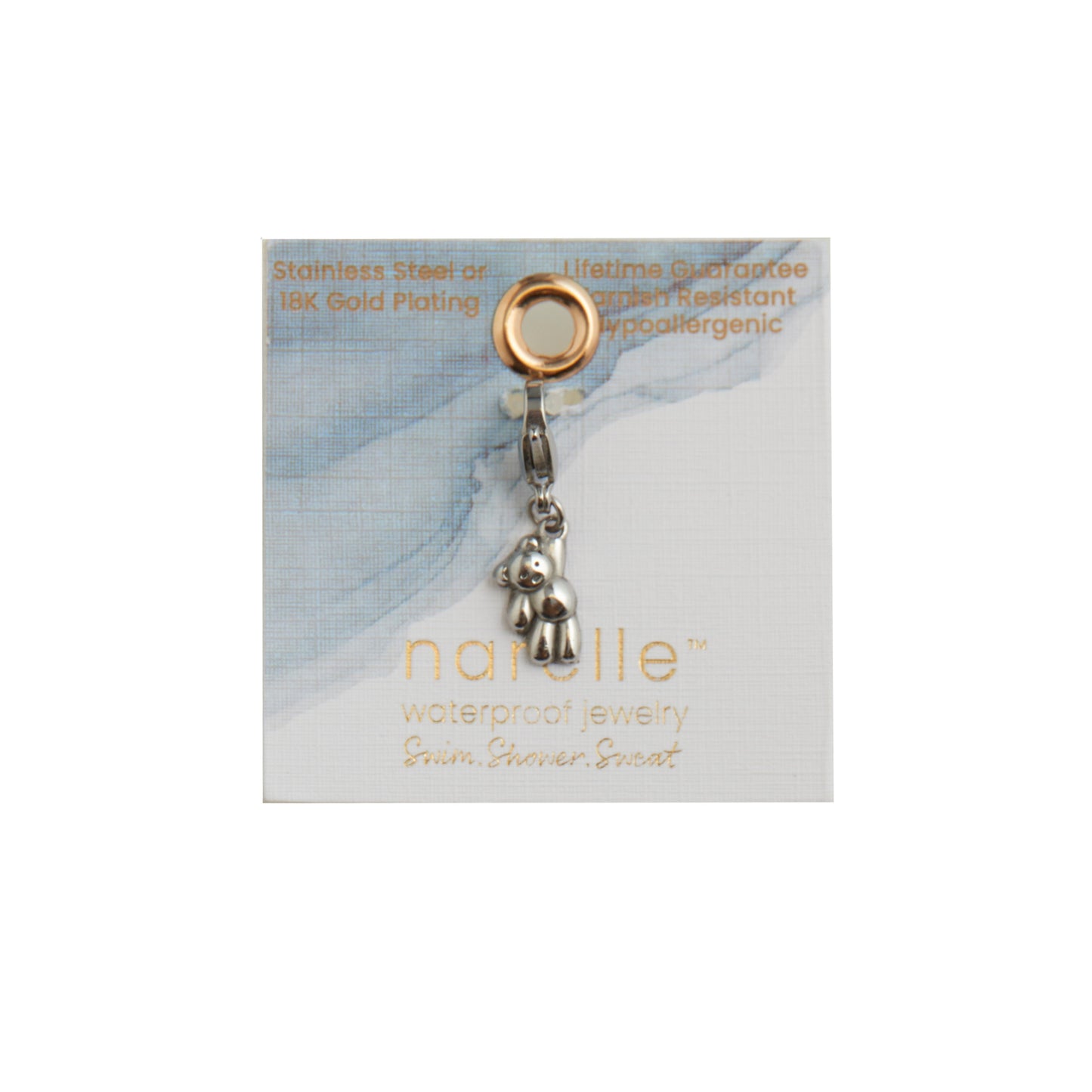 Narelle Waterproof Teddybear Charm