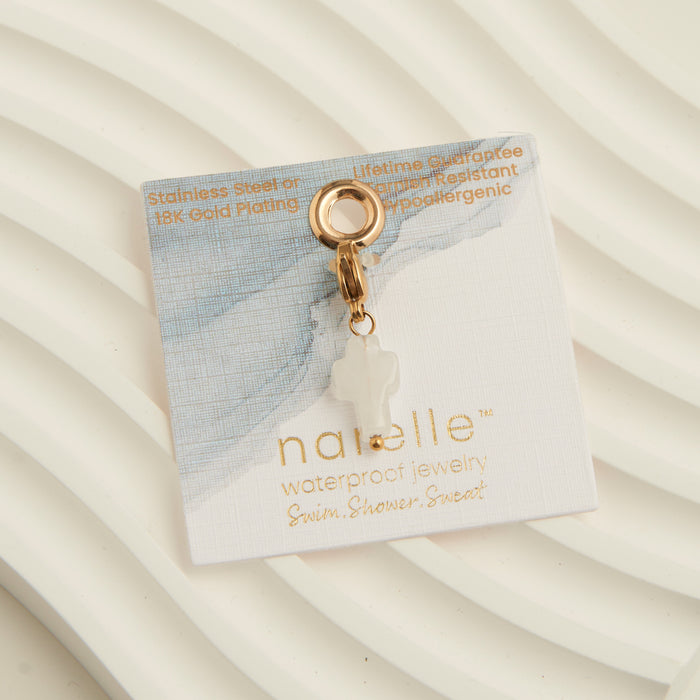 Narelle Waterproof Inspirational Cross Charm
