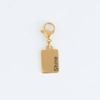 Narelle Waterproof 18K Gold Inspiration Tag Charm