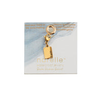 Narelle Waterproof 18K Gold Inspiration Tag Charm