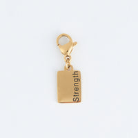 Narelle Waterproof 18K Gold Inspiration Tag Charm