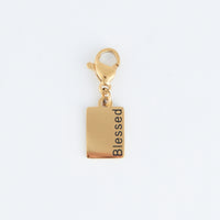 Narelle Waterproof 18K Gold Inspiration Tag Charm