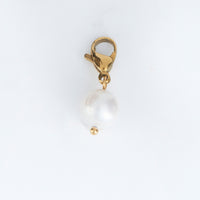 Narelle Waterproof 18K Gold Pearl Charm
