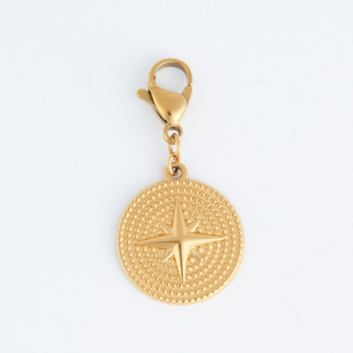 Narelle Waterproof 18K Gold Compass Charm