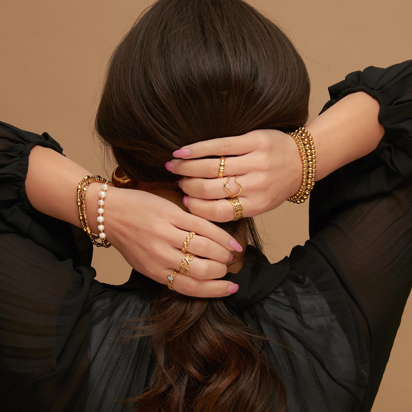 Narelle Waterproof Stretch Ball Bracelet Set